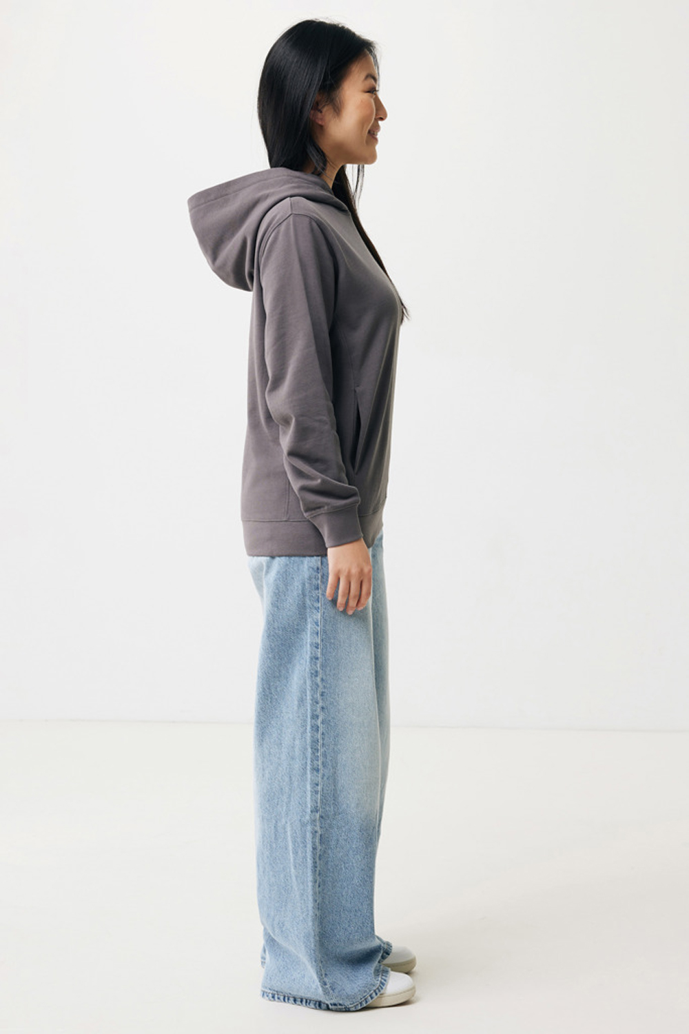 Худи Iqoniq Yengo из переработанного хлопка, унисекс, 280 г/м²-7