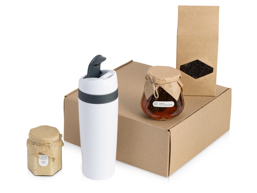 Подарочный набор Tea Cup Superior Honey 2.0, белый-0