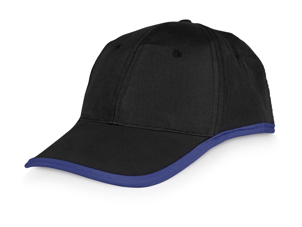 Бейсболка Solo, черный/синий-0