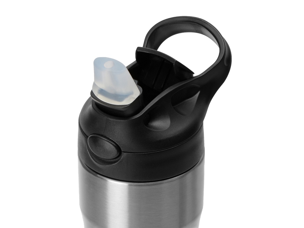 Бутылка для воды Hike Waterline, нерж сталь, 850 мл, серебристый-3