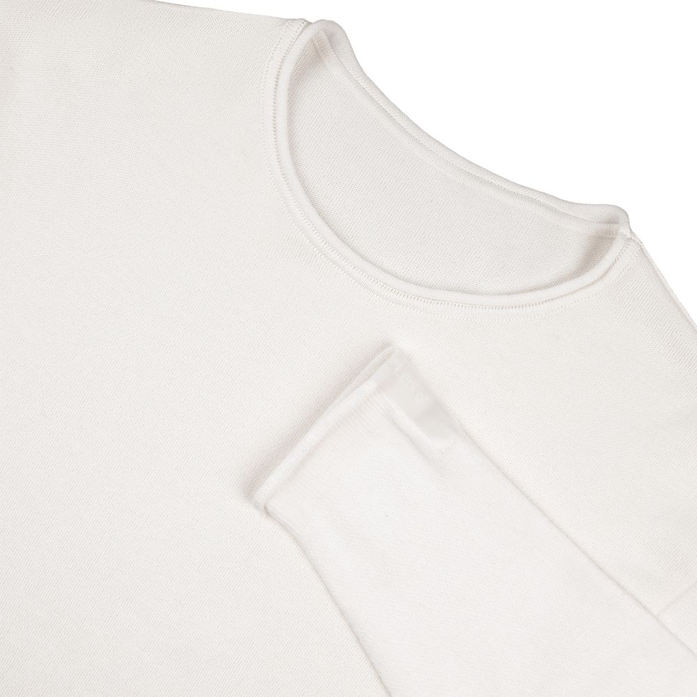 Лонгслив унисекс Siluetti Fuori, молочно-белый-1