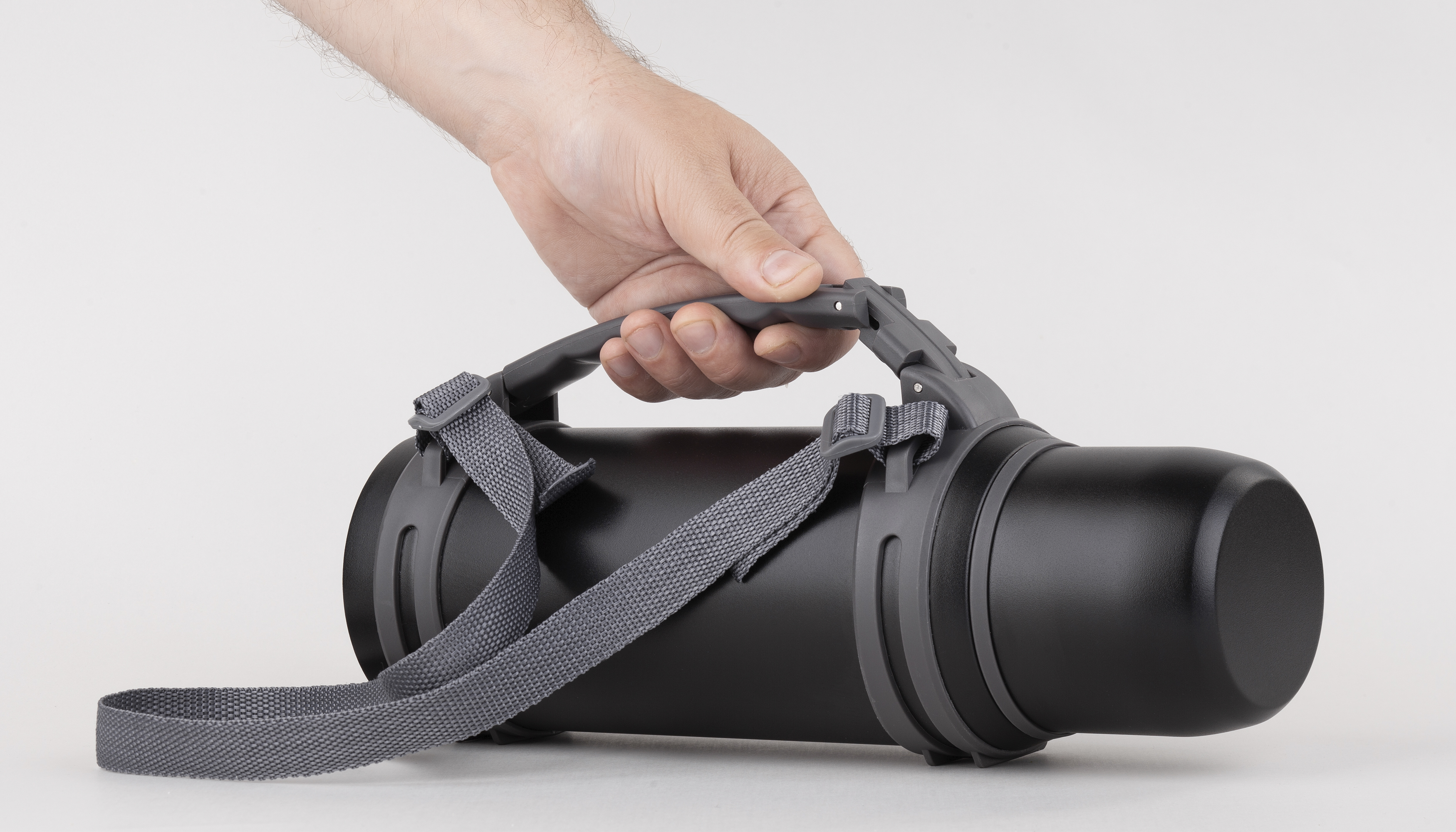 Термос "Сахалин" 1200 мл, покрытие пудра-2