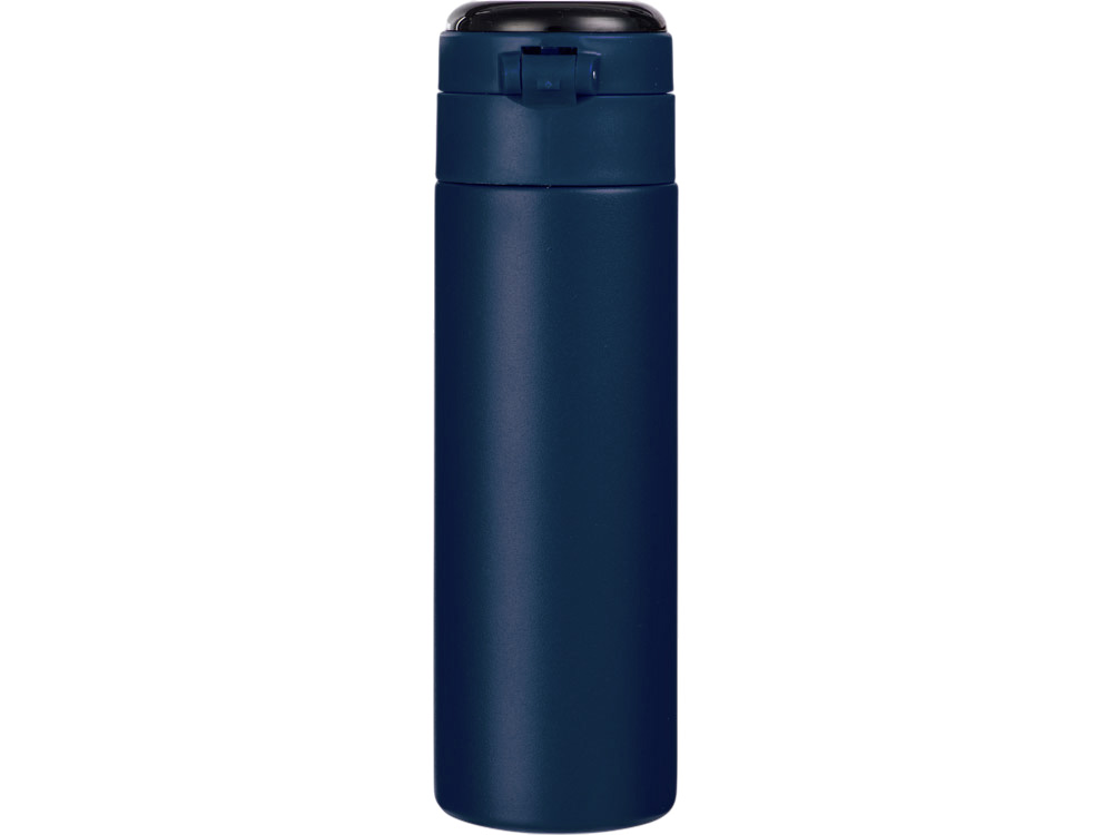 Вакуумная термокружка Waterline с медной изоляцией Bravo, 400 мл, тубус, темно-синий-11