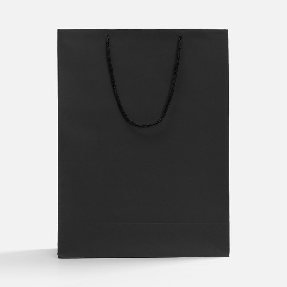 Пакет бумажный Porta XL, черный-2