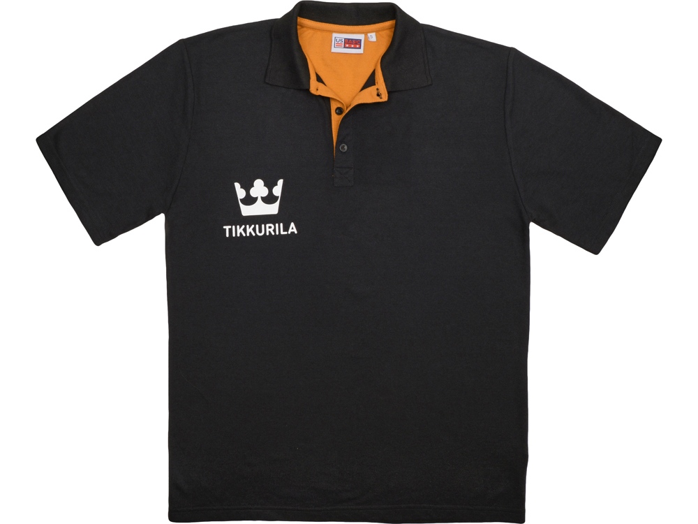 Рубашка поло Solo мужская, оранжевый-7