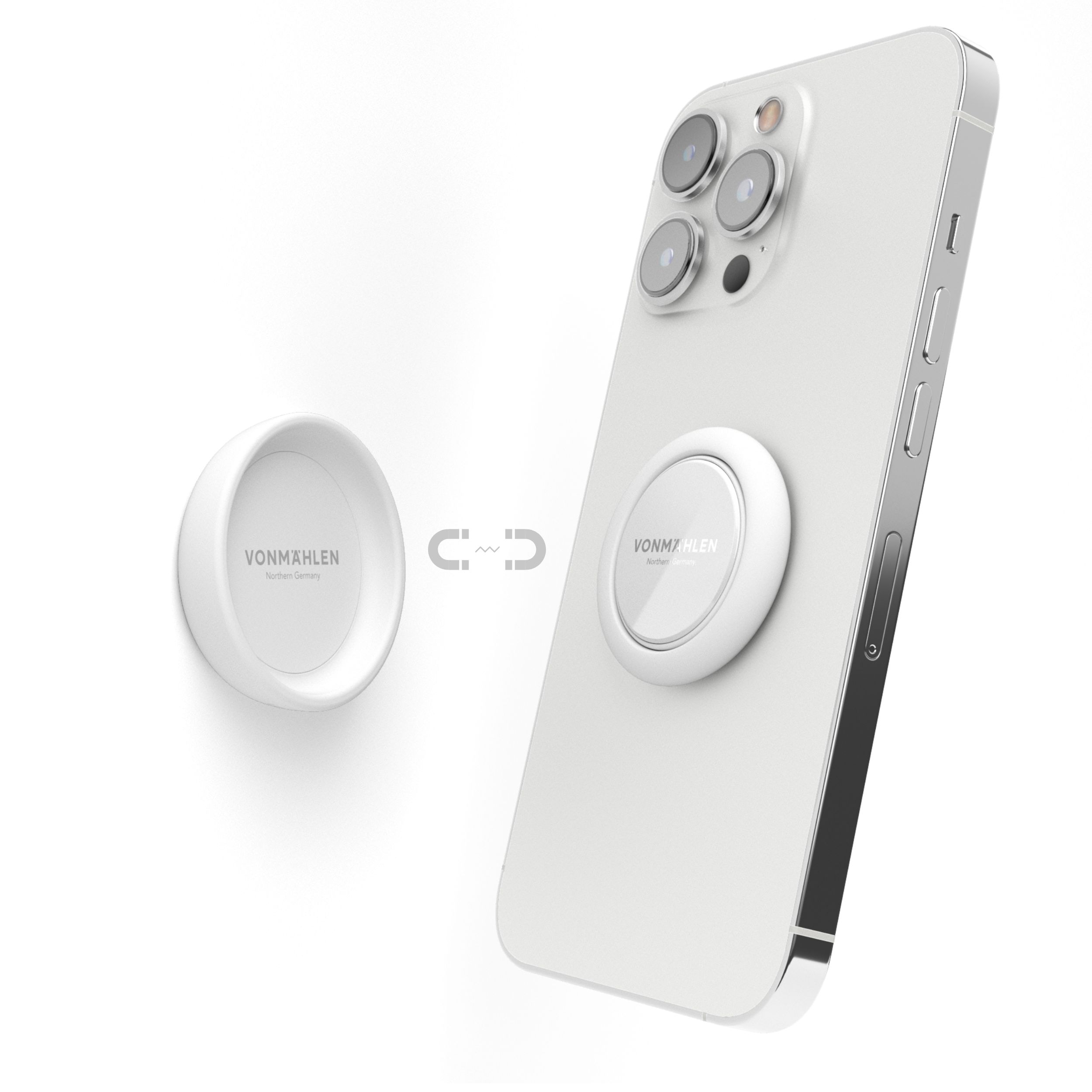 Держатель для телефона Backflip® Pure с магнитным креплением, белый-1