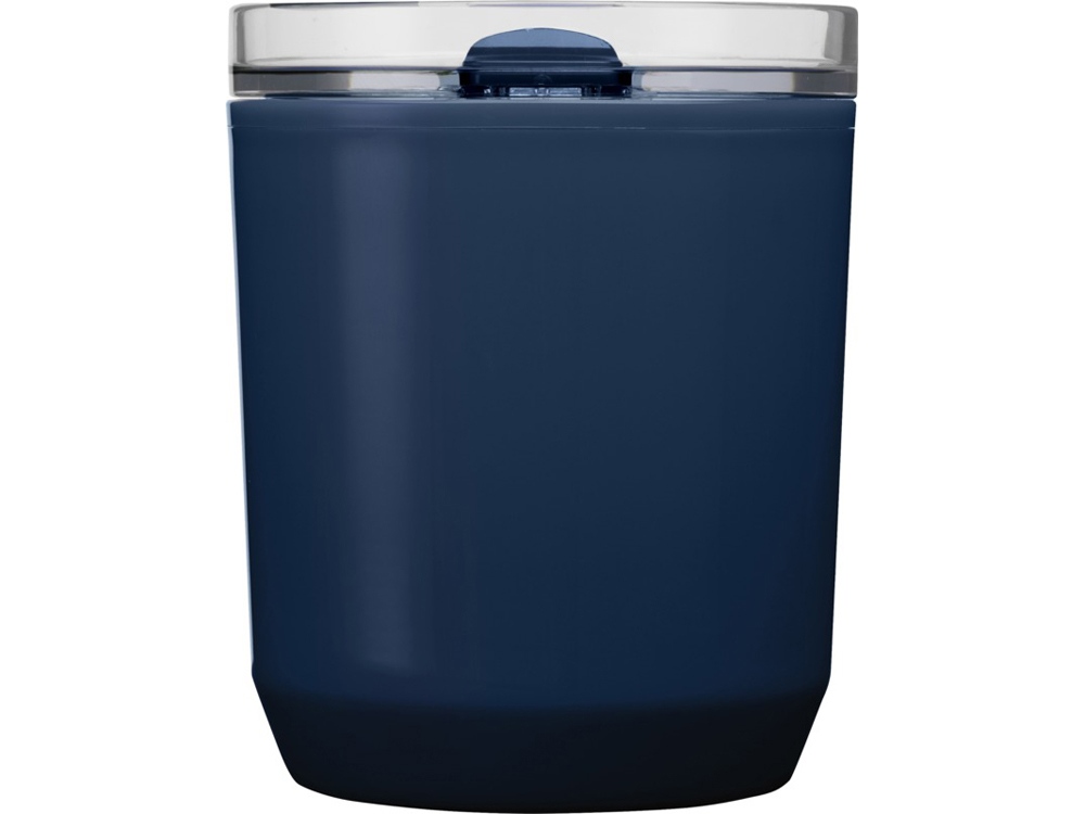 Hudson кружка из переработанного пластика с двойными стенками объемом 180 мл, темно-синий-1