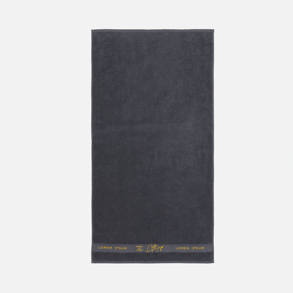 Полотенце на заказ Surpass с логотипом в бордюре, большое-2