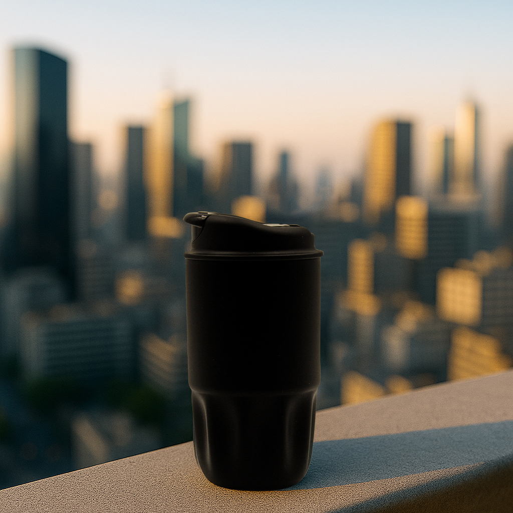 Термостакан Groove (черный)-11