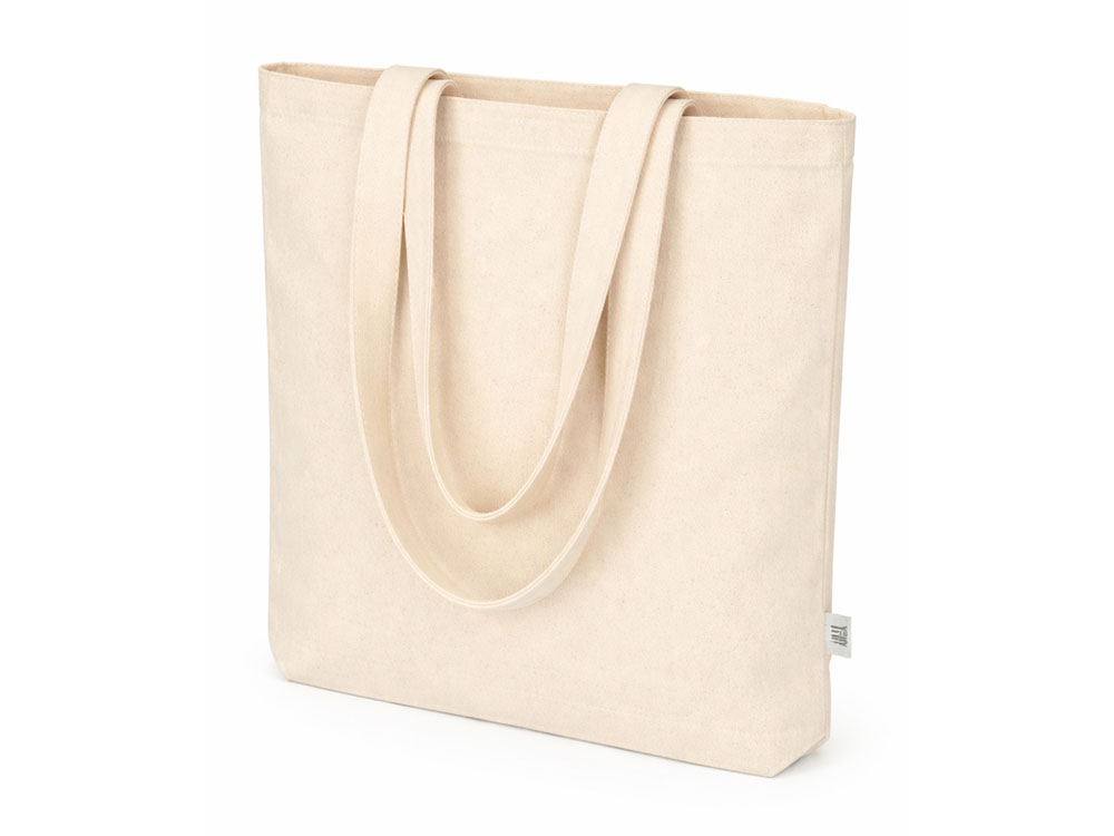 Сумка Твил из хлопка, 210 г/м2, натуральный-0