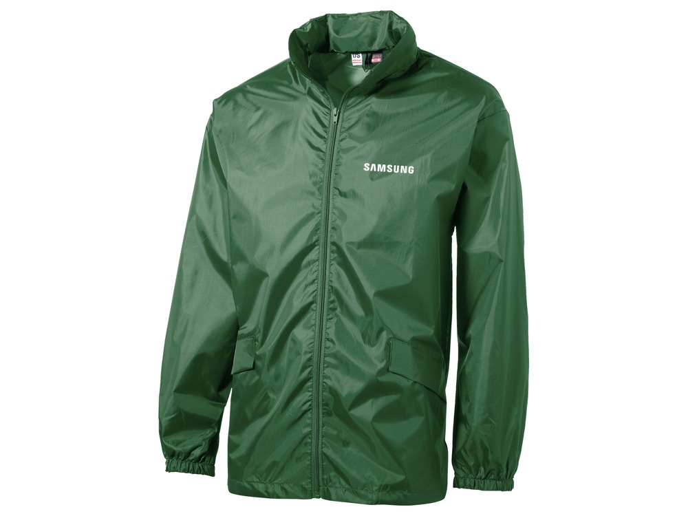 Ветровка Miami мужская с чехлом, зеленый-7