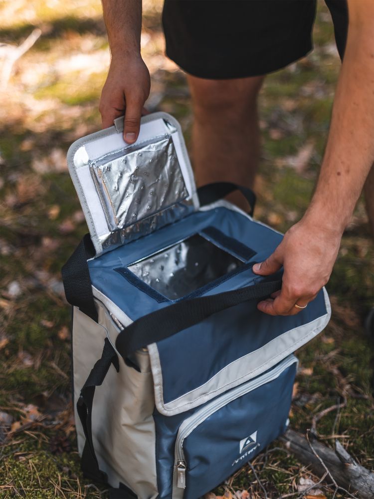 Термосумка с люком «Арктика», M, синяя-2