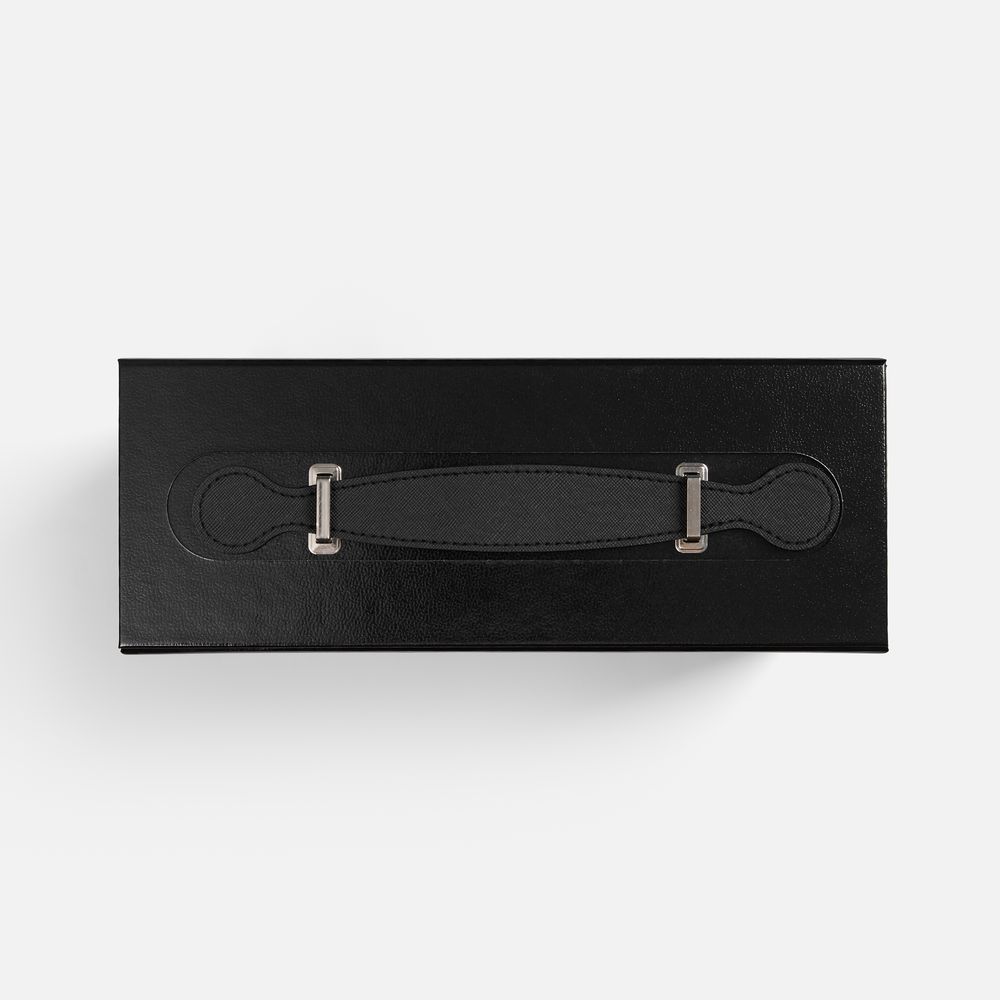 Коробка складная Holdfold, S, черная-4