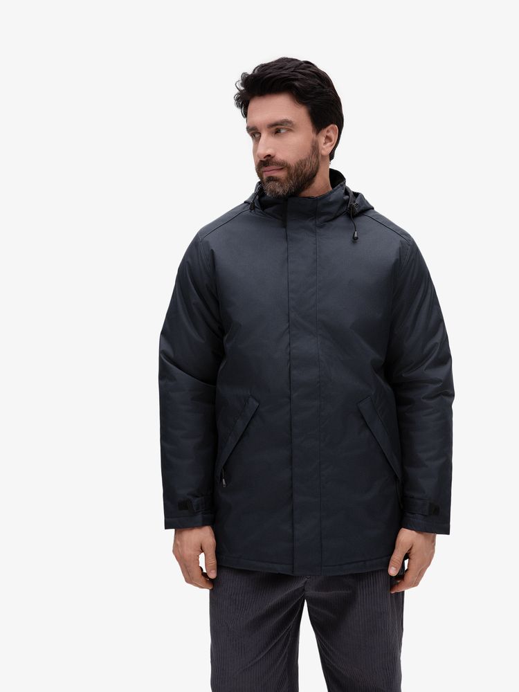 Куртка на стеганой подкладке Robyn, темно-синяя-2