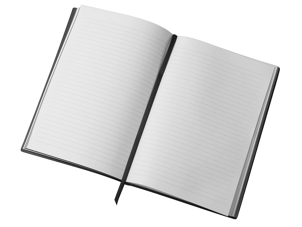 Блокнот C1 софт-тач, гибкая обложка, 128 листов, черный-3