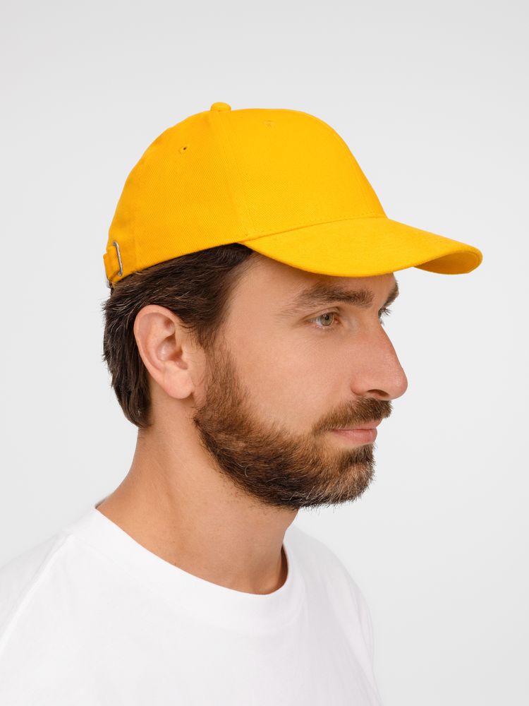 Бейсболка Buffalo, желтая-4