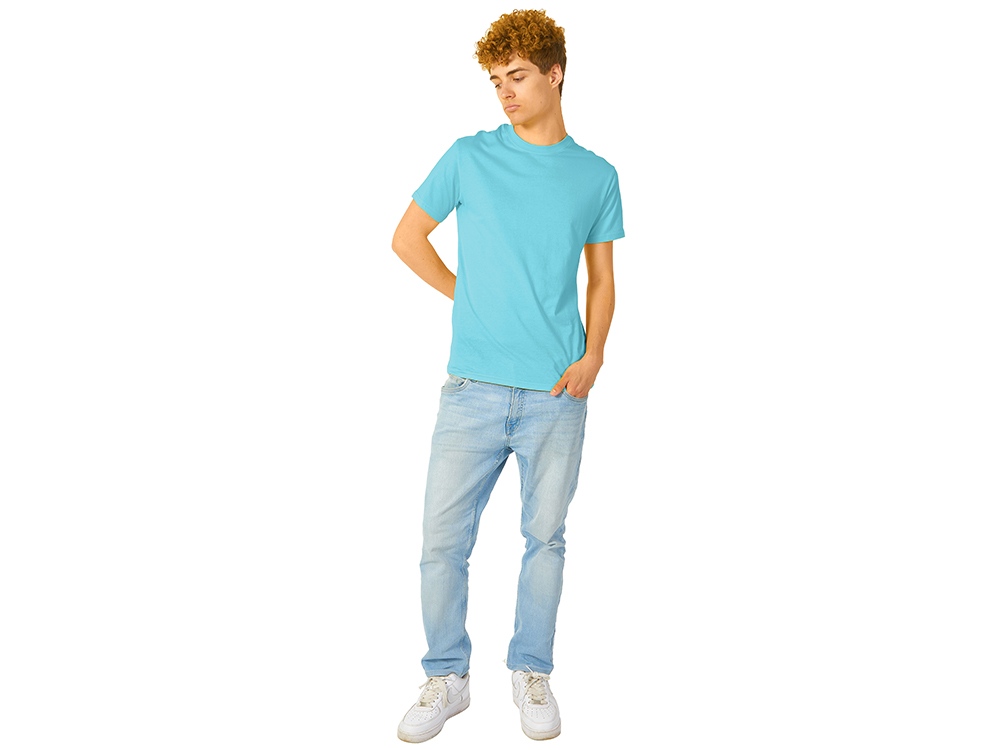 Футболка Heavy Super Club мужская, лазурный-3