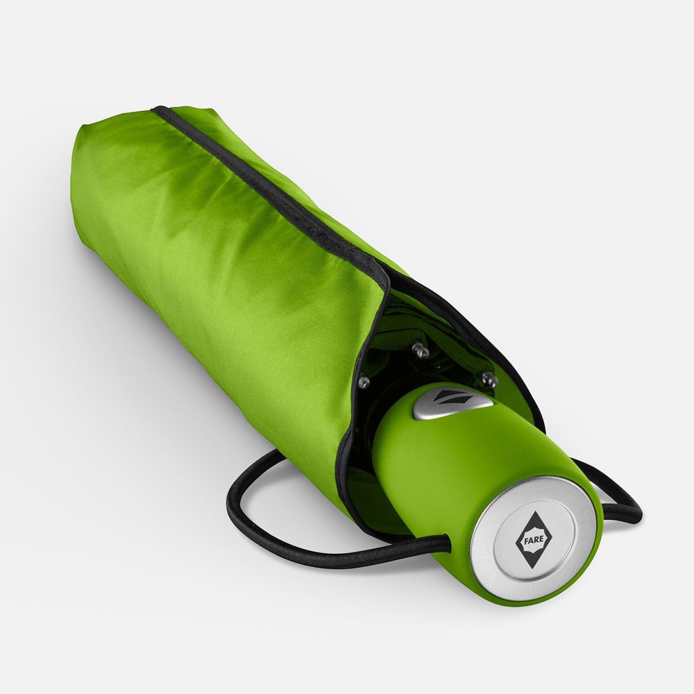 Зонт складной AOC, зеленое яблоко-2