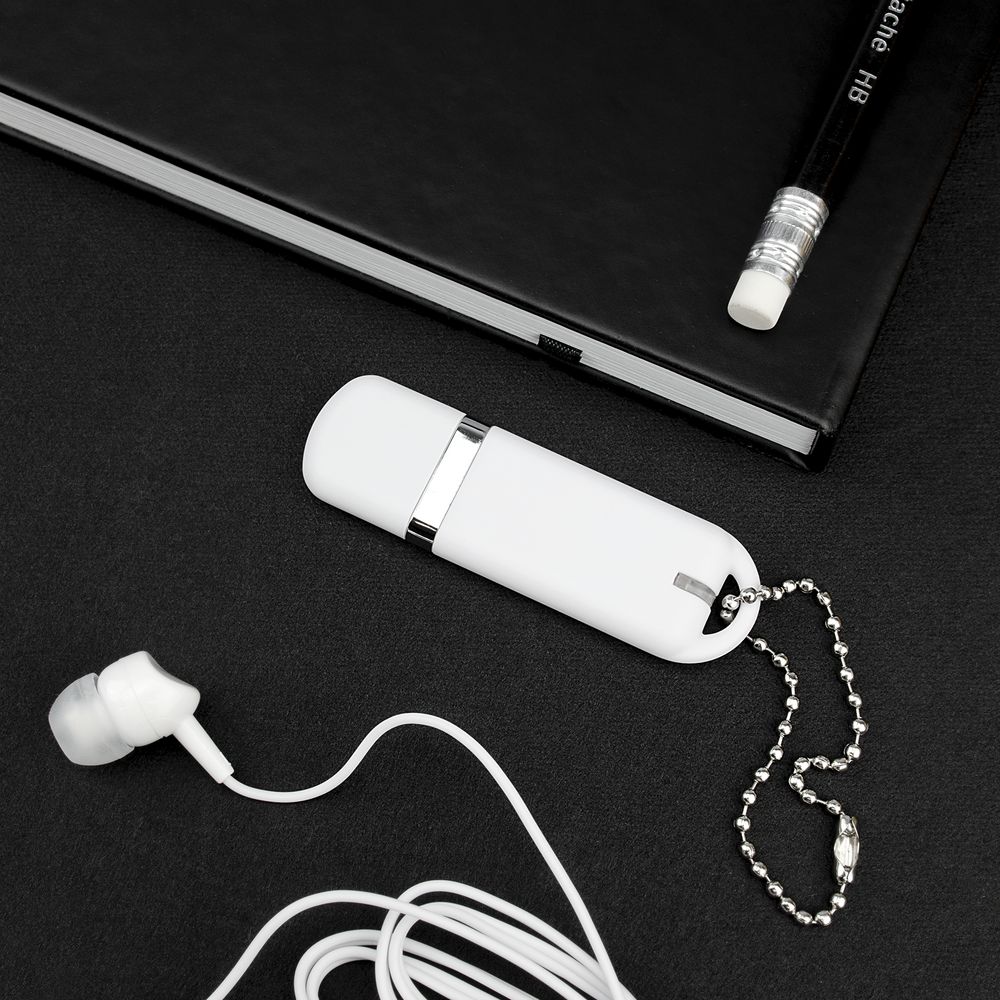 Флешка Memo, 8 Гб, белая-3