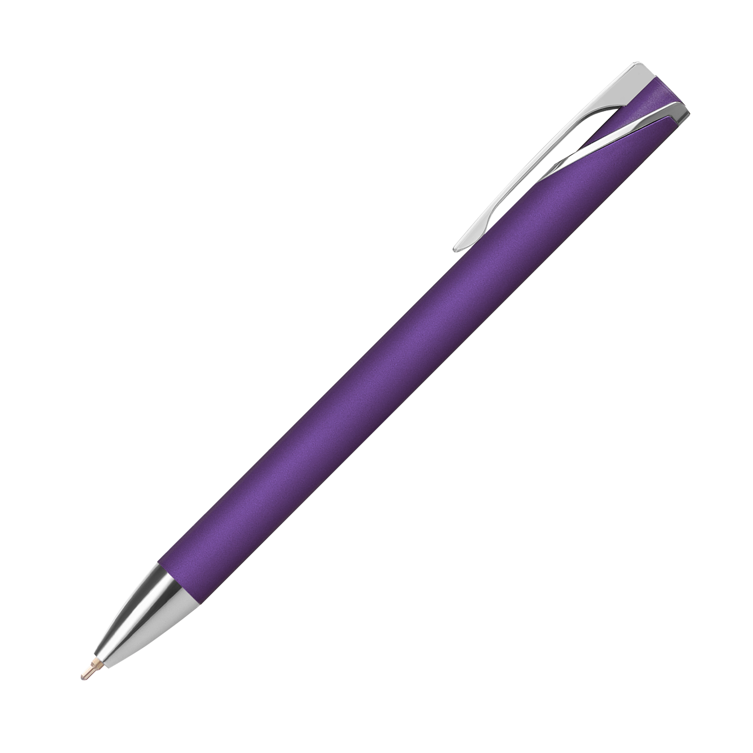 Шариковая ручка Legato, фиолетовая-0