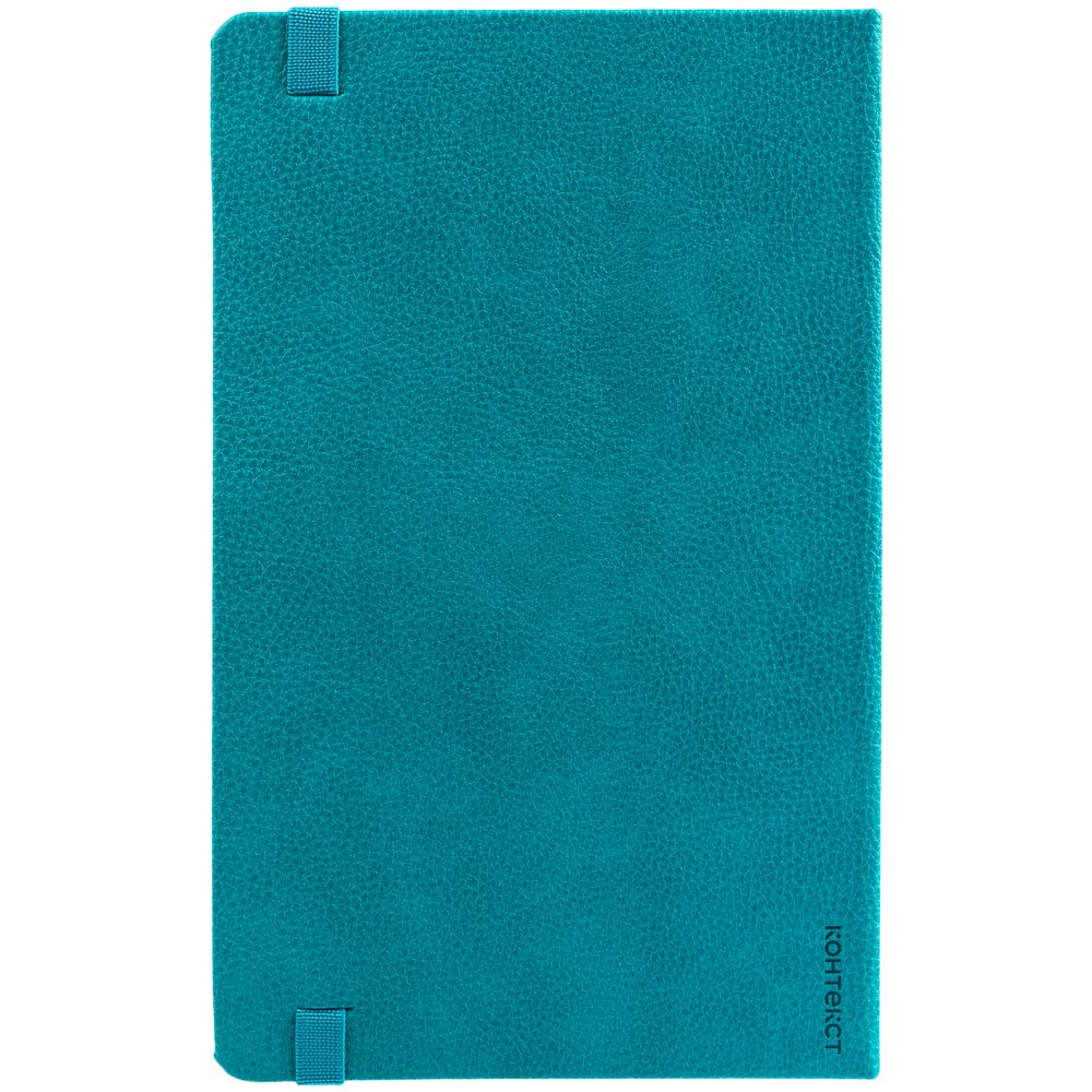 Ежедневник Nova Round, недатированный, бирюзовый-4