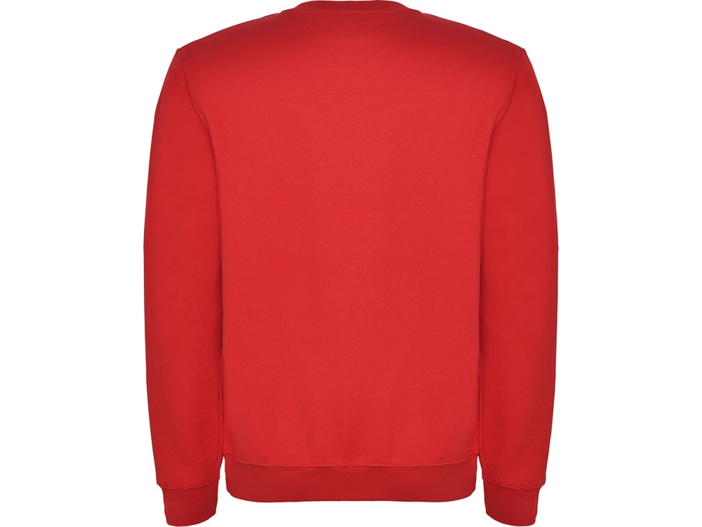 Свитшот с начесом Clasica унисекс, красный-1