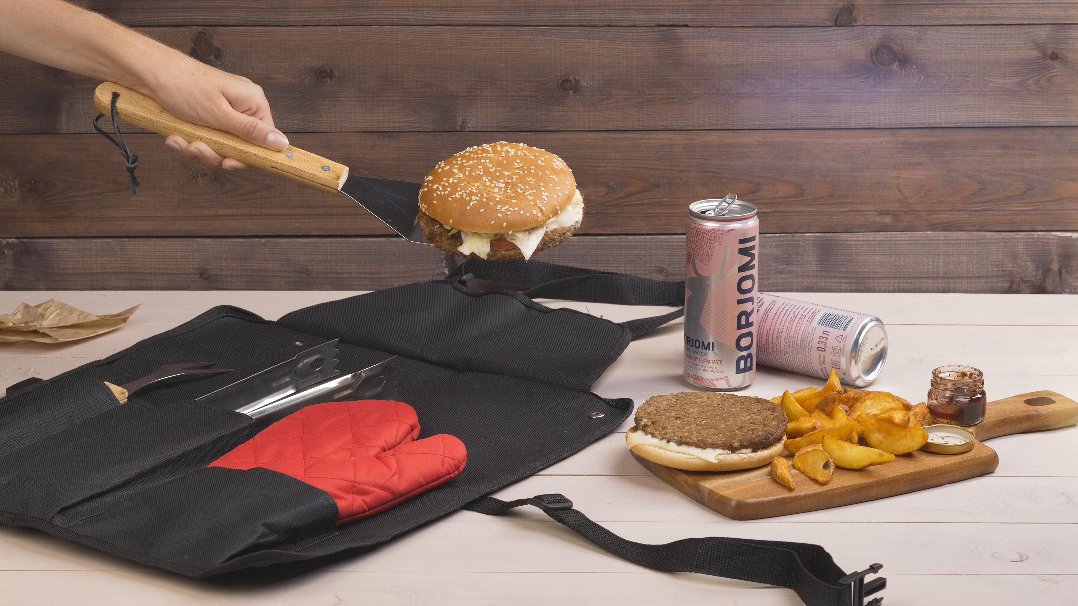 Органайзер с приборами для барбекю "Шеф-повар"-4