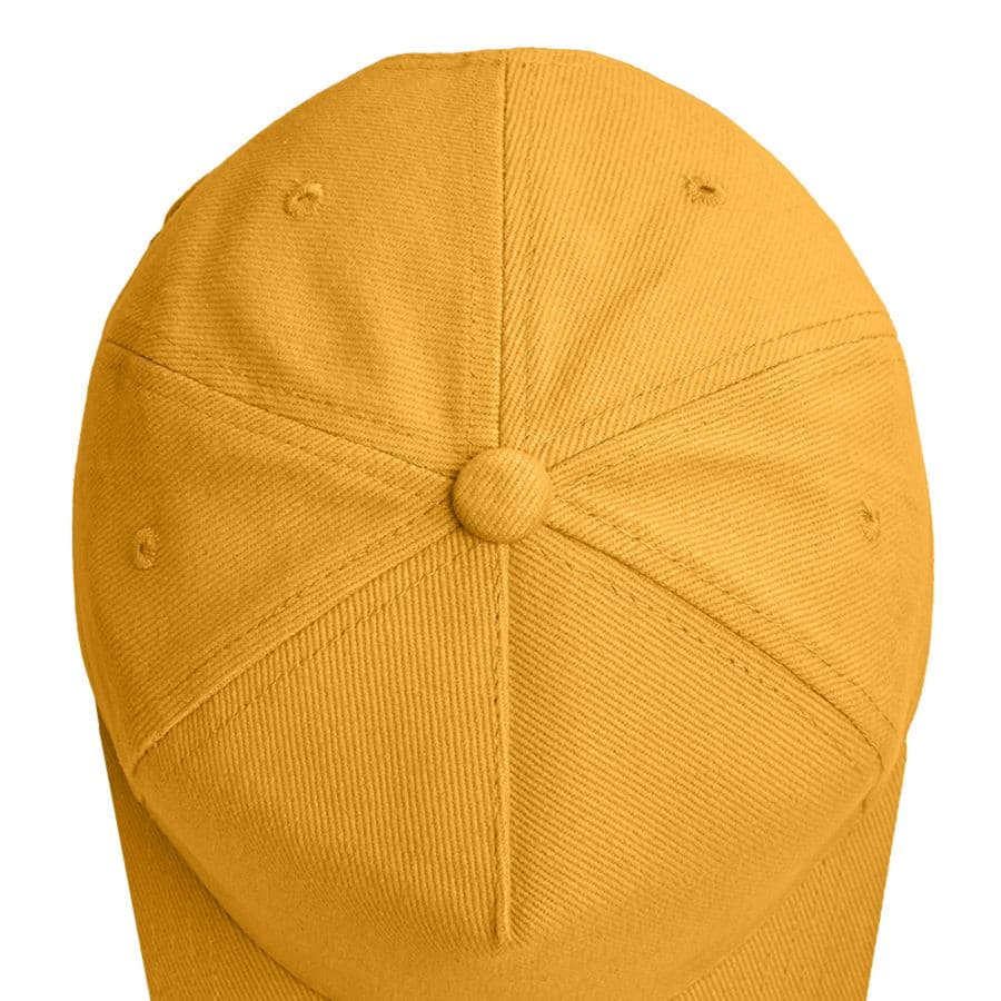 Бейсболка BOSTON, 5 клиньев, металлическая застежка, желтый-6