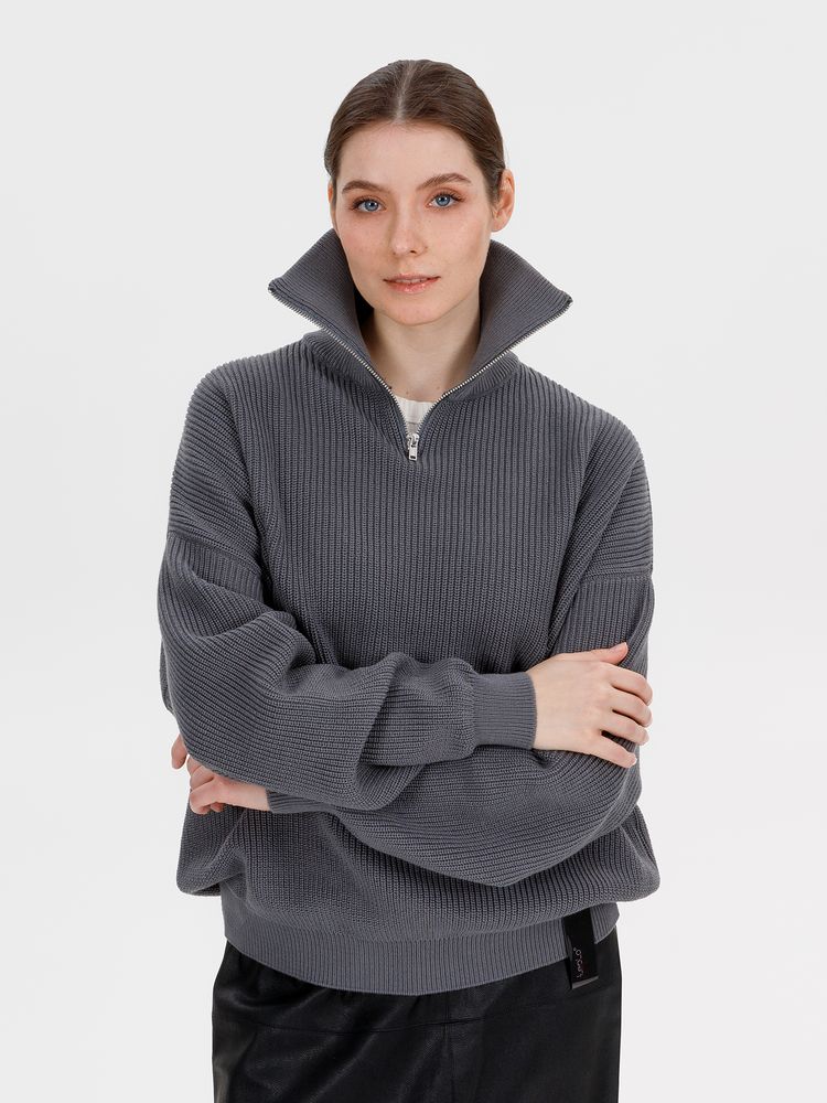 Джемпер Siluetti Birne, серый-3