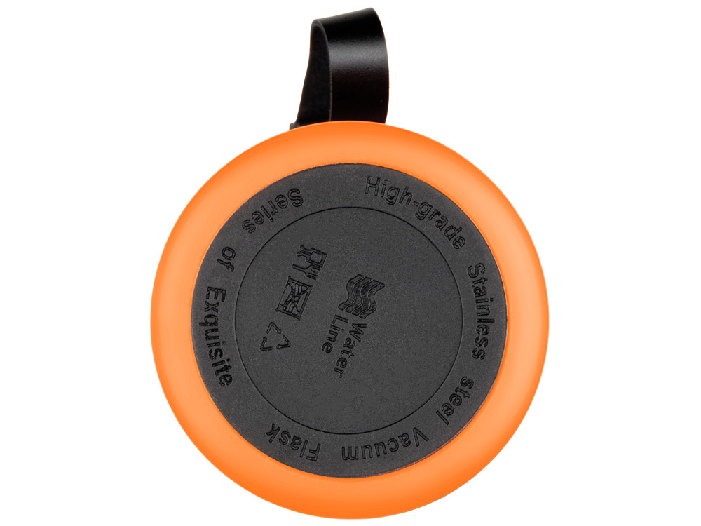 Вакуумный термос Story, тубус, оранжевый-7