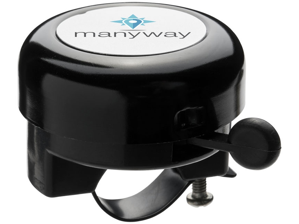 Алюминиевый велосипедный звонок Tringtring, черный-2