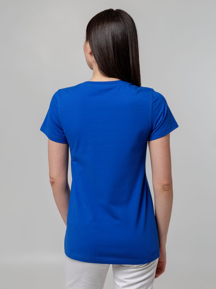Футболка женская T-bolka Stretch Lady, ярко-синяя (royal)-6