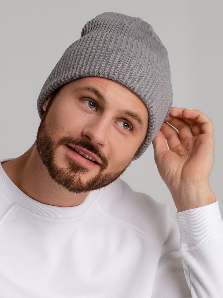 Шапка Franky, серая-4