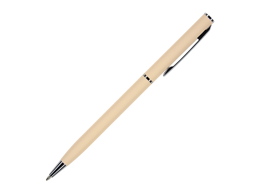 Ручка шариковая автоматическая BrunoVisconti® PALERMO цвет корпуса пудровый, soft-touch, 0.7 мм-0