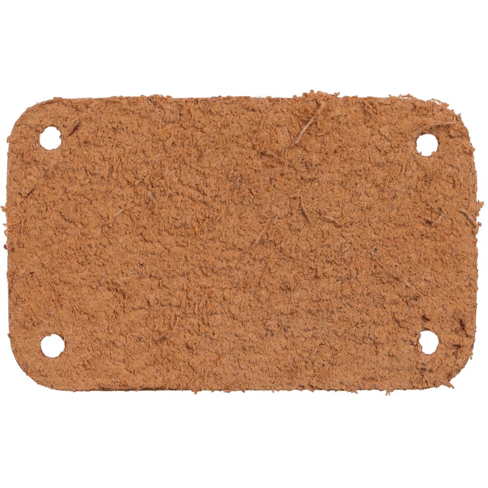 Лейбл кожаный Beta, S, бежевый-1