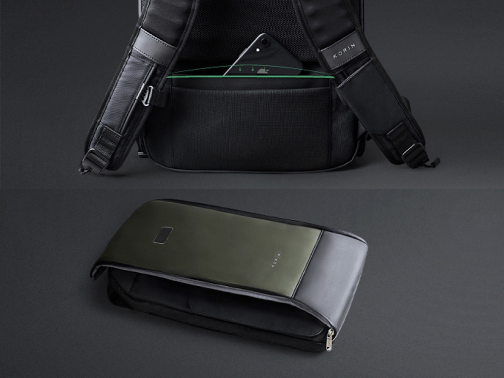 Атикражный рюкзак FlipPack для ноутбука 15.6, черный-4