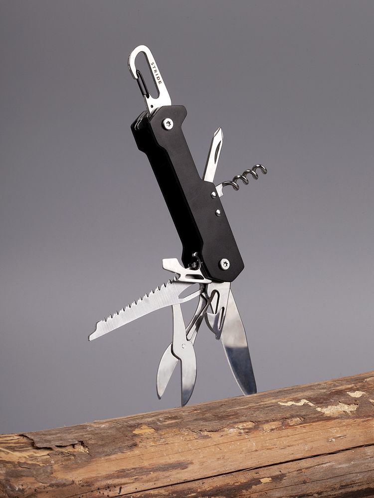 Туристический нож Liten Halp, черный-4