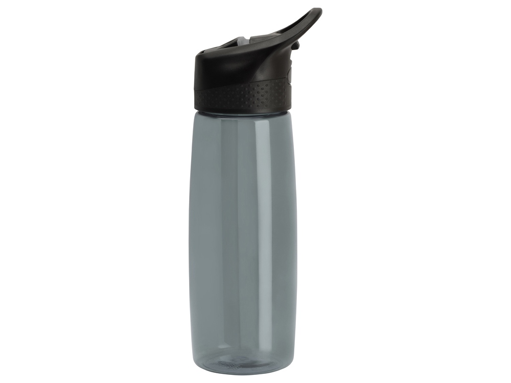 Бутылка c кнопкой Tank, тритан, 680мл Waterline, серый-6