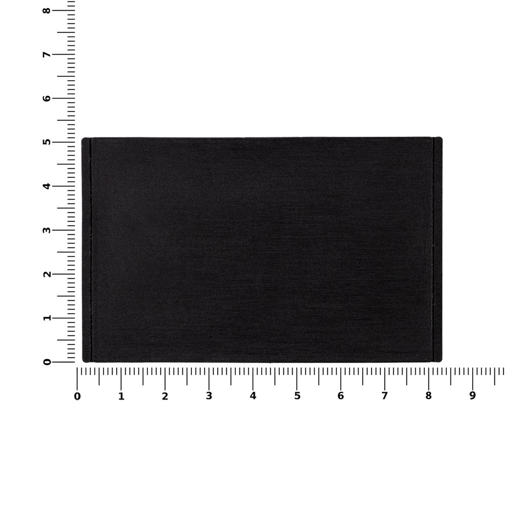 Лейбл из ПВХ Dzeta, ХL, черный-1