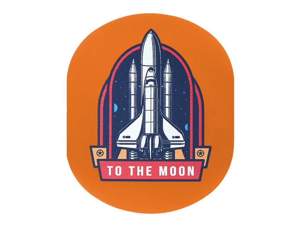 ПАТЧ ОВАЛ soft-touch (оранжевый ) 6,0 х 5,0 см-3