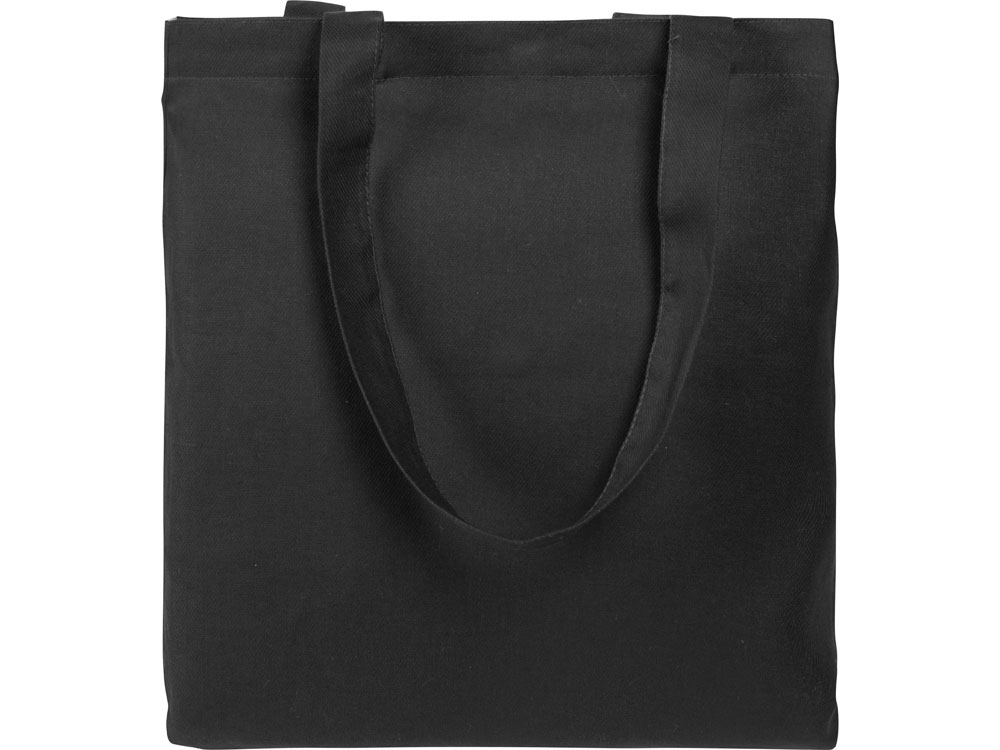 Сумка Element из хлопка для покупок, 180 г, черный-2