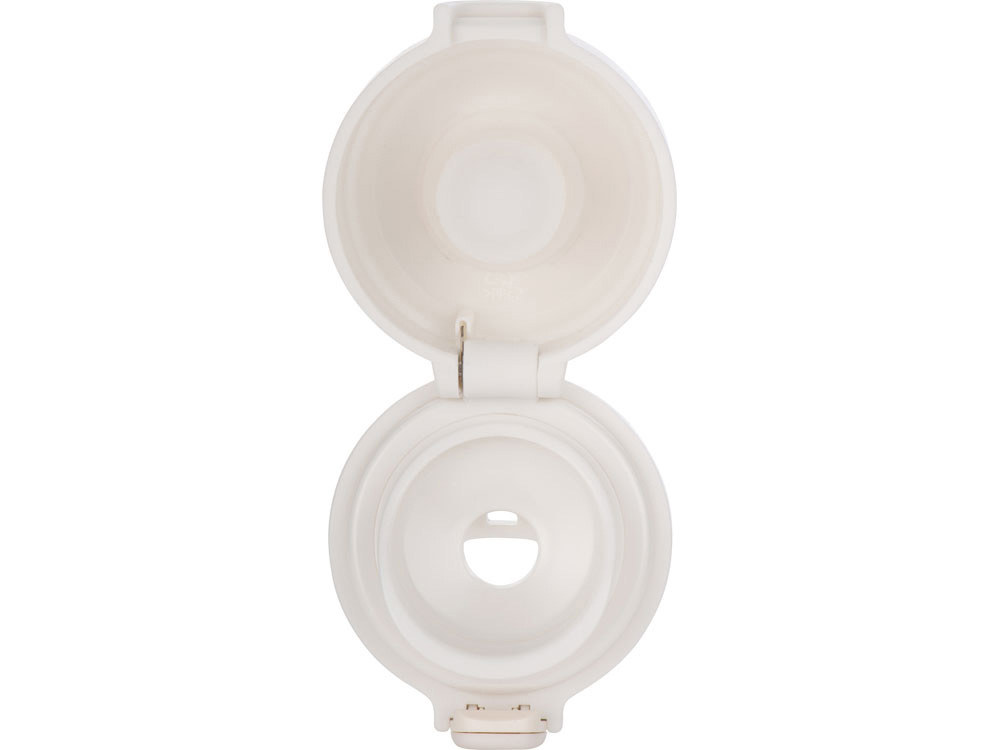 Вакуумная термокружка Waterline c кнопкой Guard, 400 мл, тубус, белый-5