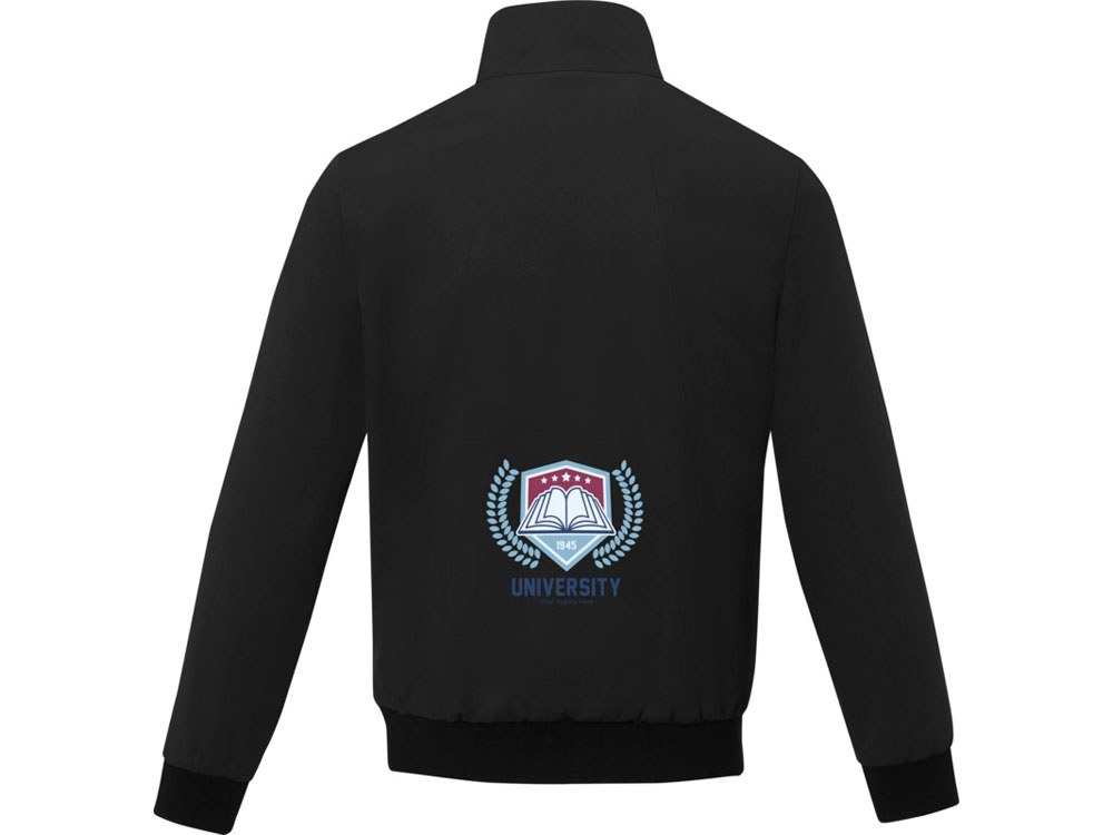 Keefe Легкая куртка-бомбер унисекс, черный-4