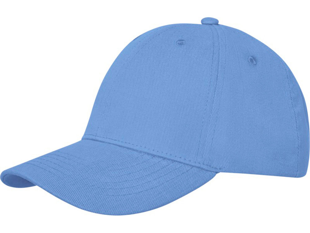 Бейсболка Davis, 6 панелей, светло-синий-0