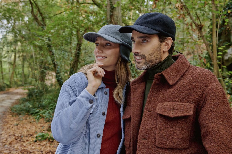 Бейсболка SNOW FLAP STOPPER-S, темно-серый-1