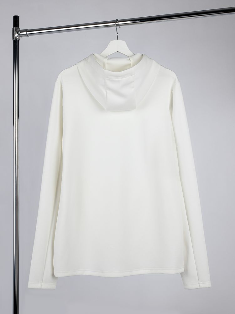 Худи унисекс Begi, молочно-белое-2