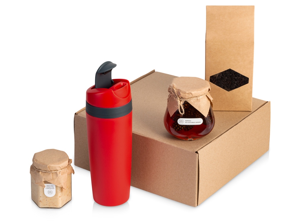 Подарочный набор Tea Cup Superior Honey 2.0, красный-0