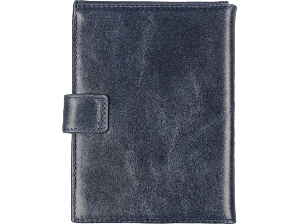 Бумажник путешественника Druid с отделением для паспорта, темно-синий-5