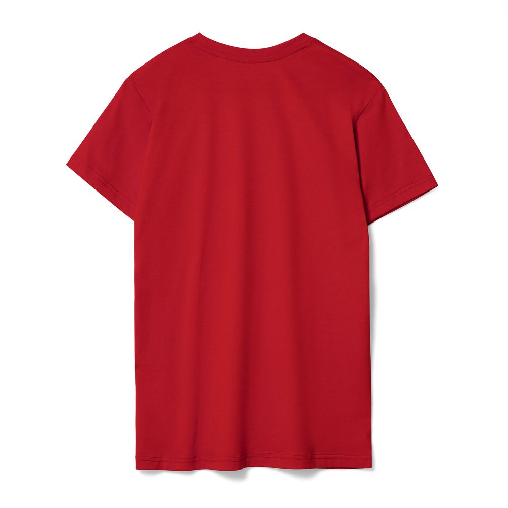 Футболка унисекс T-Bolka 160, темно-красная-1