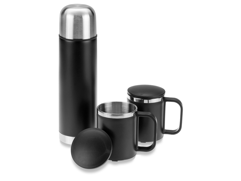 Набор Лисбон: термос и 2 термокружки-1